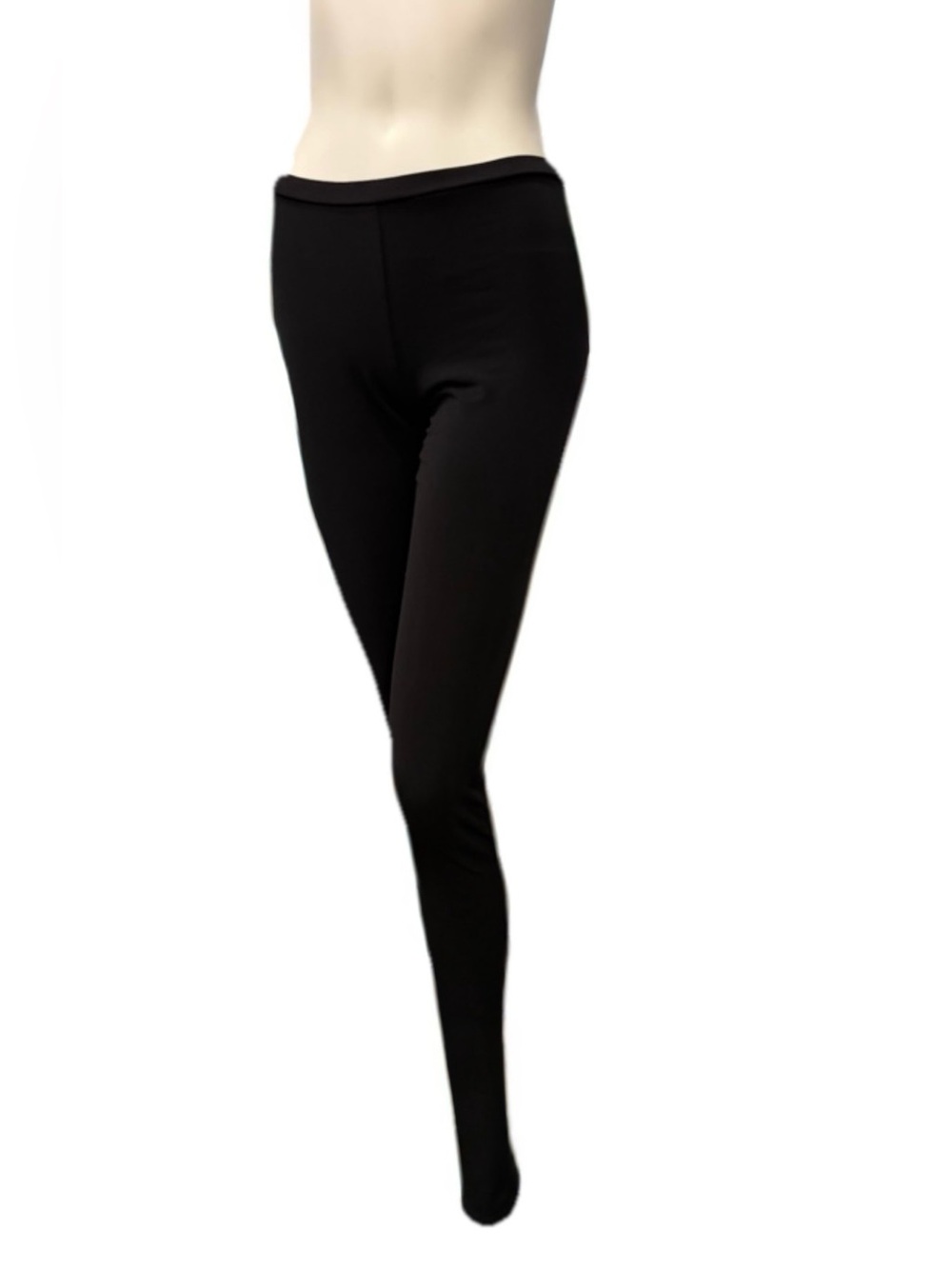 Michael Kors Black Stretch Leggings Pants Size M Tall 36” Inseam